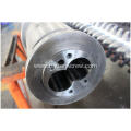 65/132 Conical Twin Extruder Screw and Barrel